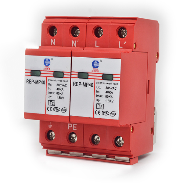 Устройства защиты от перенапряжения для системы электропитания переменного тока (T2)