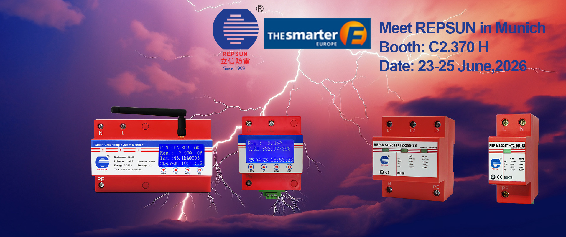 REPSUN to Exhibit at The smarter E Europe 2026 in Munich