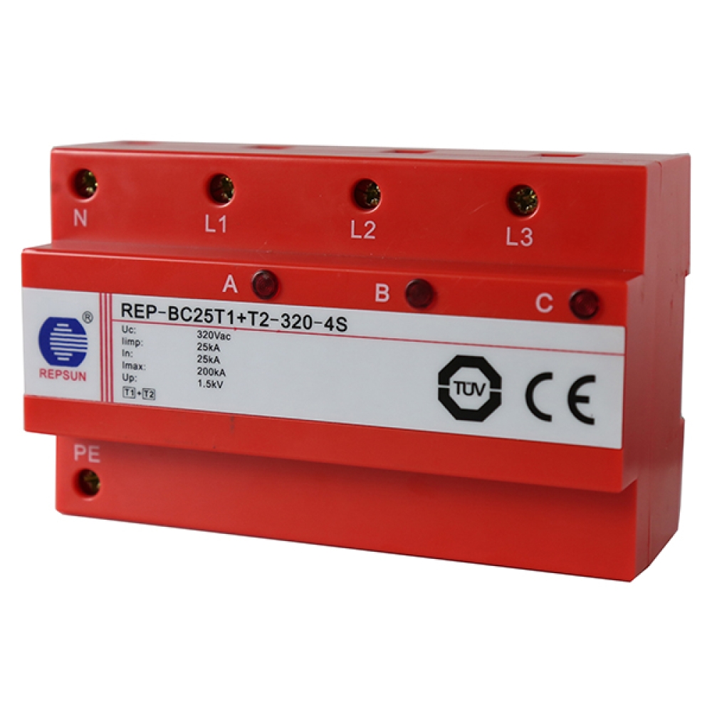 T1+T2 Surge Protector for PV